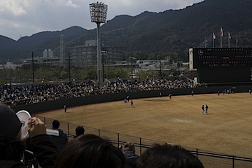 2008年3月8日皇子山球場 阪神ー西武 オープン戦
