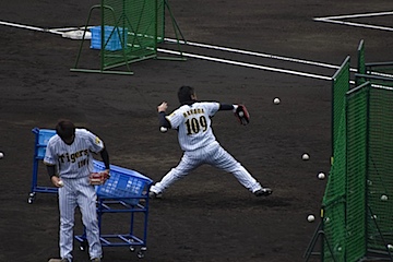 2008年3月8日皇子山球場 阪神ー西武 オープン戦